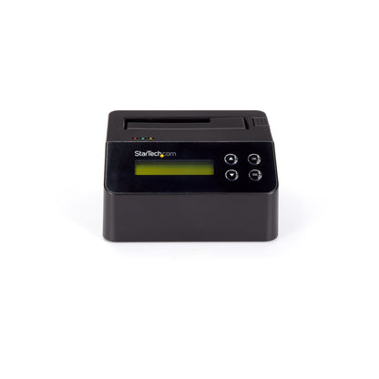 StarTech.com Single Bay Hard Drive Eraser, Standalone HDD/SSD Sanitizer, 4Kn, USB 3.0 to SATA III (6 Gbps), 9 Erase Modes, LCD Display, Secure Erase Hard Disk Sanitizer Dock, DB-9 Printer Port, TAA Compliant