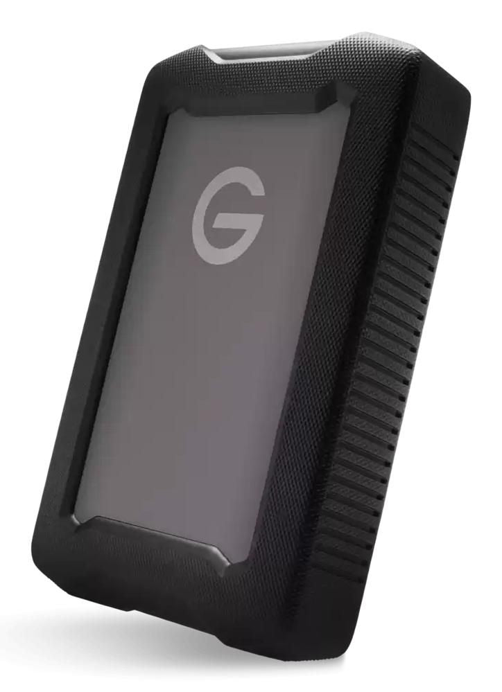 Sandisk G-Drive Armoratd External Hard Drive 6 Tb 2.5" Usb Type-C 3.2 Gen 1 (3.1 Gen 1) Black, Grey