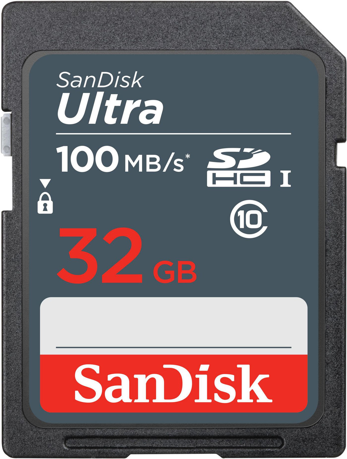 Sandisk Ultra 32GB SDHC Mem Card 100MB/s memory card UHS-I Class 10 SanDisk Ultra 32GB SDHC Mem Card 100MB/s, 32 GB, SDHC, Class 10,