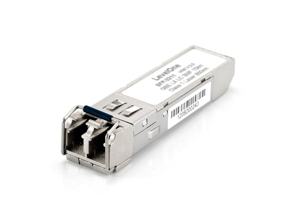 LevelOne 1.25G SMF SFP TRANSCEIVER 1.25Gbps Single-mode SFP Transceiver, 20km, 1310nm, Fiber optic, 1250 Mbit/s, SFP, LC, 9/125 µm, 10000 m