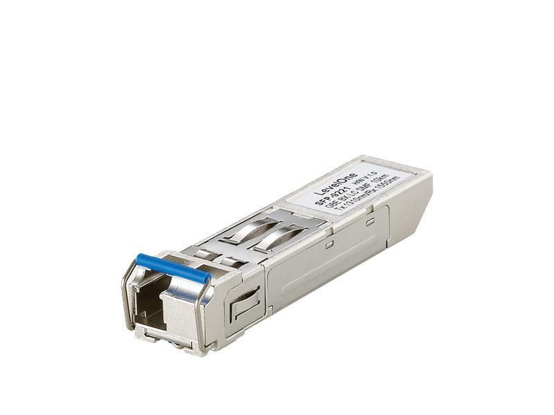 LevelOne 1.25G SMF BIDI SFP TRANSCEIVER 1.25Gbps Single-mode BIDI SFP Transceiver, 10km, TX 1310nm / RX 1550nm, Fiber optic, 1250 Mbit/s, SFP, LC,