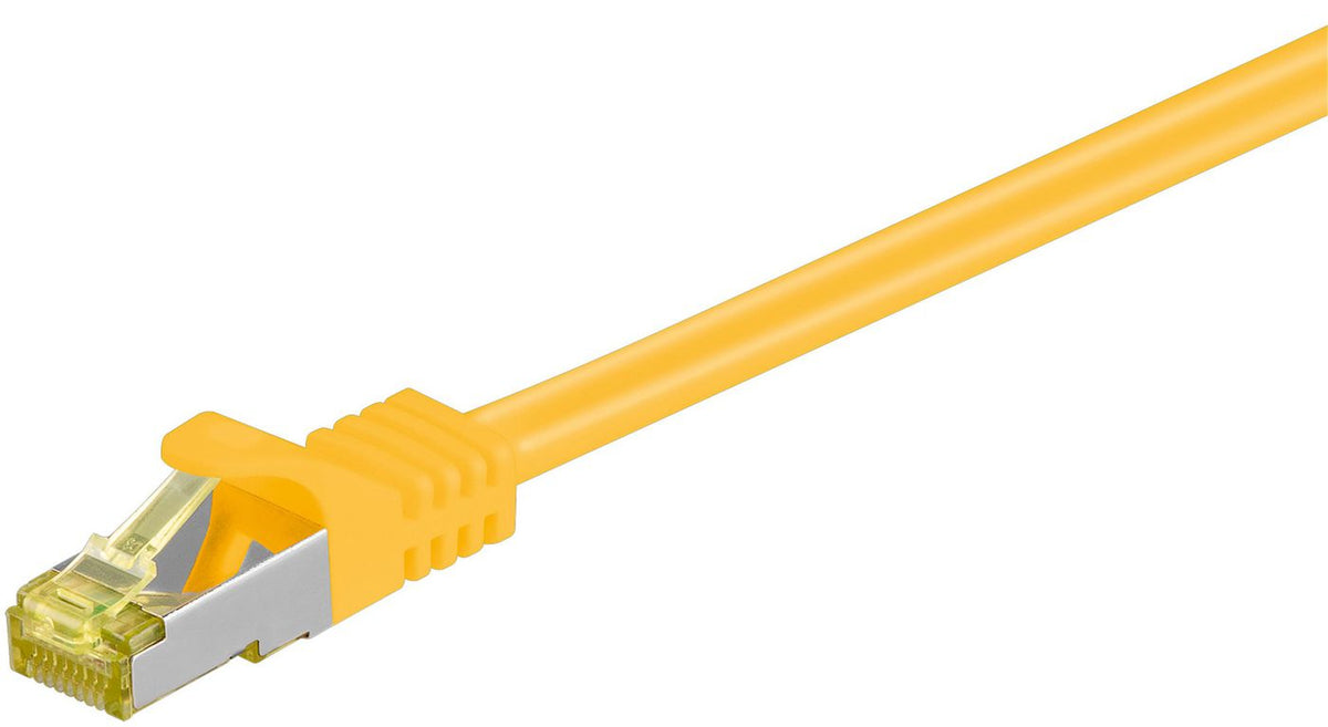 Microconnect SFTP730Y networking cable Yellow 30 m Cat7 S/FTP (S-STP) Round