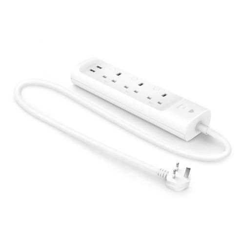 TP-LINK (KP303) Kasa Smart Wi-Fi Power Strip, 3 Outlets, 2 USB, App/Voice Control, Surge Protection