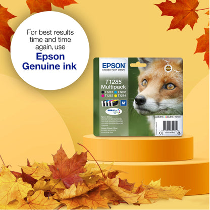 Epson C13T12824012/T1282 Ink cartridge cyan, 175 pages 3,5ml for Epson Stylus S 22/SX 235 W/SX 420/SX 430 W