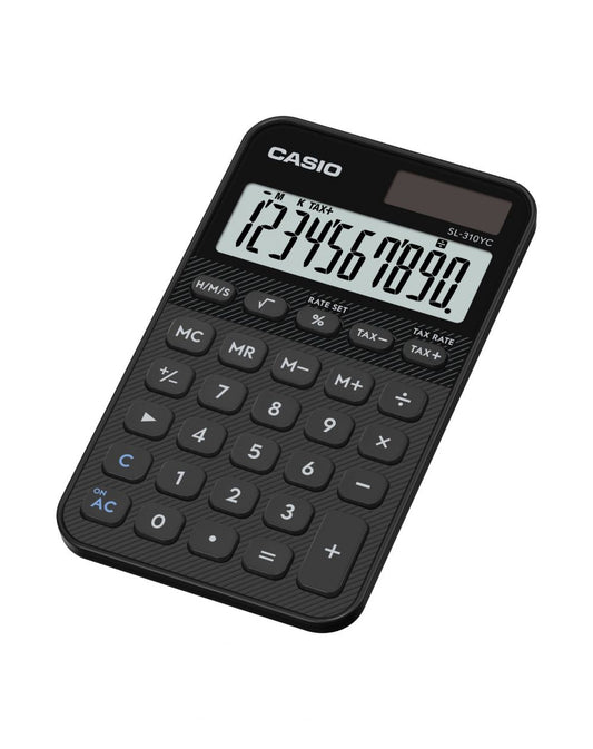 Casio SL-310YC Handheld Calculator Black