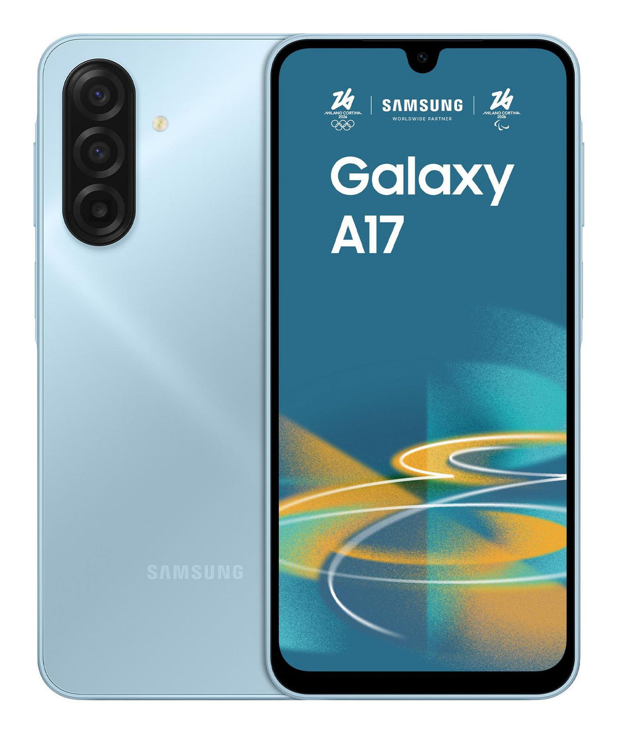 Samsung Galaxy A17 17 Cm (6.7") Hybrid Dual Sim 4G Usb Type-C 4 Gb 128 Gb 5000 Mah Light Blue