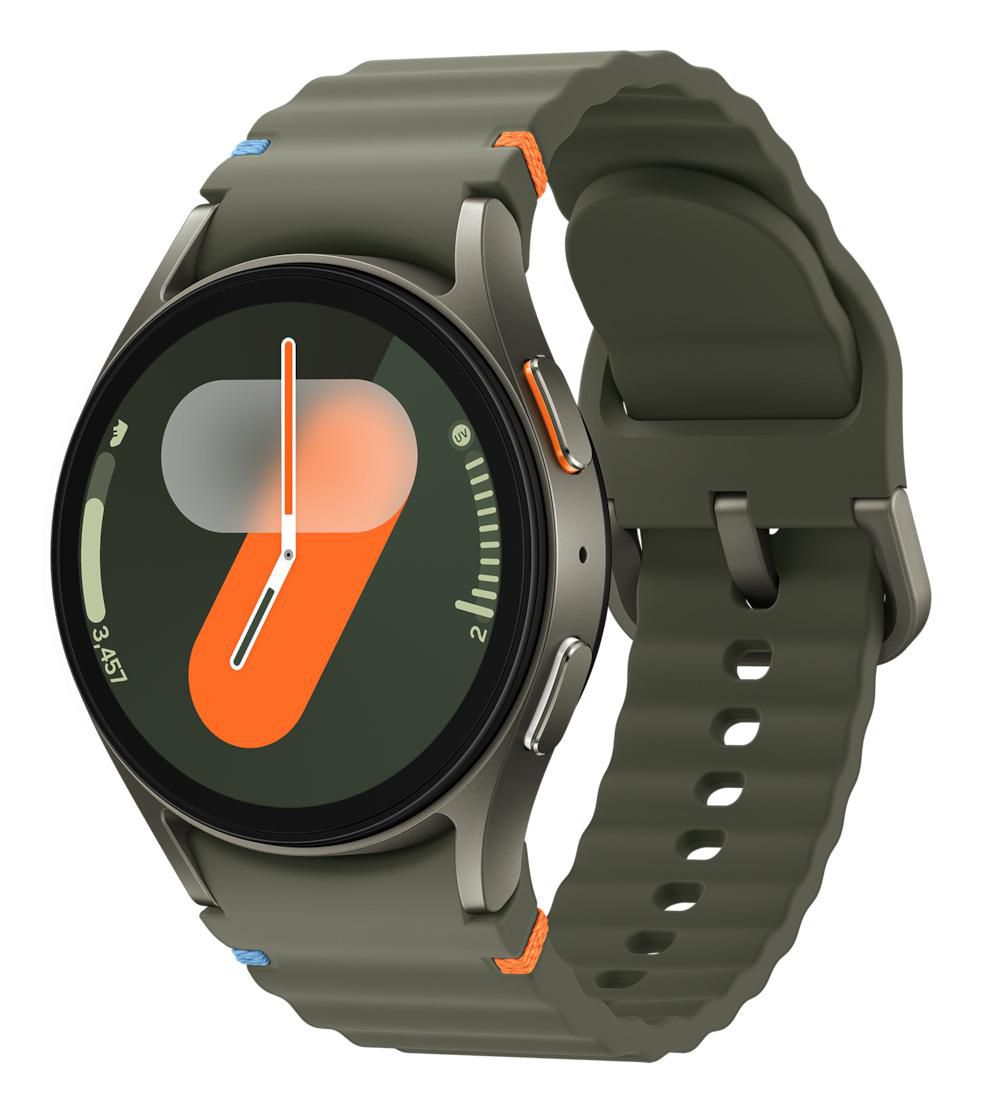 Samsung Galaxy Watch7 3.3 Cm (1.3") Amoled 40 Mm Digital 432 X 432 Pixels Touchscreen 4G Green Wi-Fi Gps (Satellite)