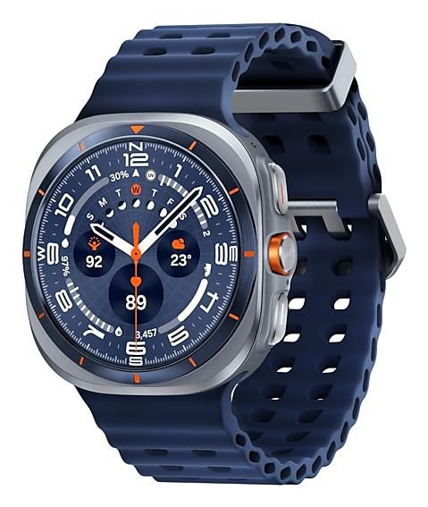 Samsung Galaxy Watch Ultra 3.81 Cm (1.5") Amoled 47 Mm Digital 480 X 480 Pixels Touchscreen 4G Grey, Titanium Wi-Fi Gps (Satellite)