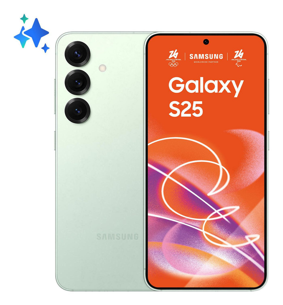 Samsung Galaxy S25 15.8 Cm (6.2") Dual Sim Android 15 5G Usb Type-C 12 Gb 512 Gb 4000 Mah Mint Colour