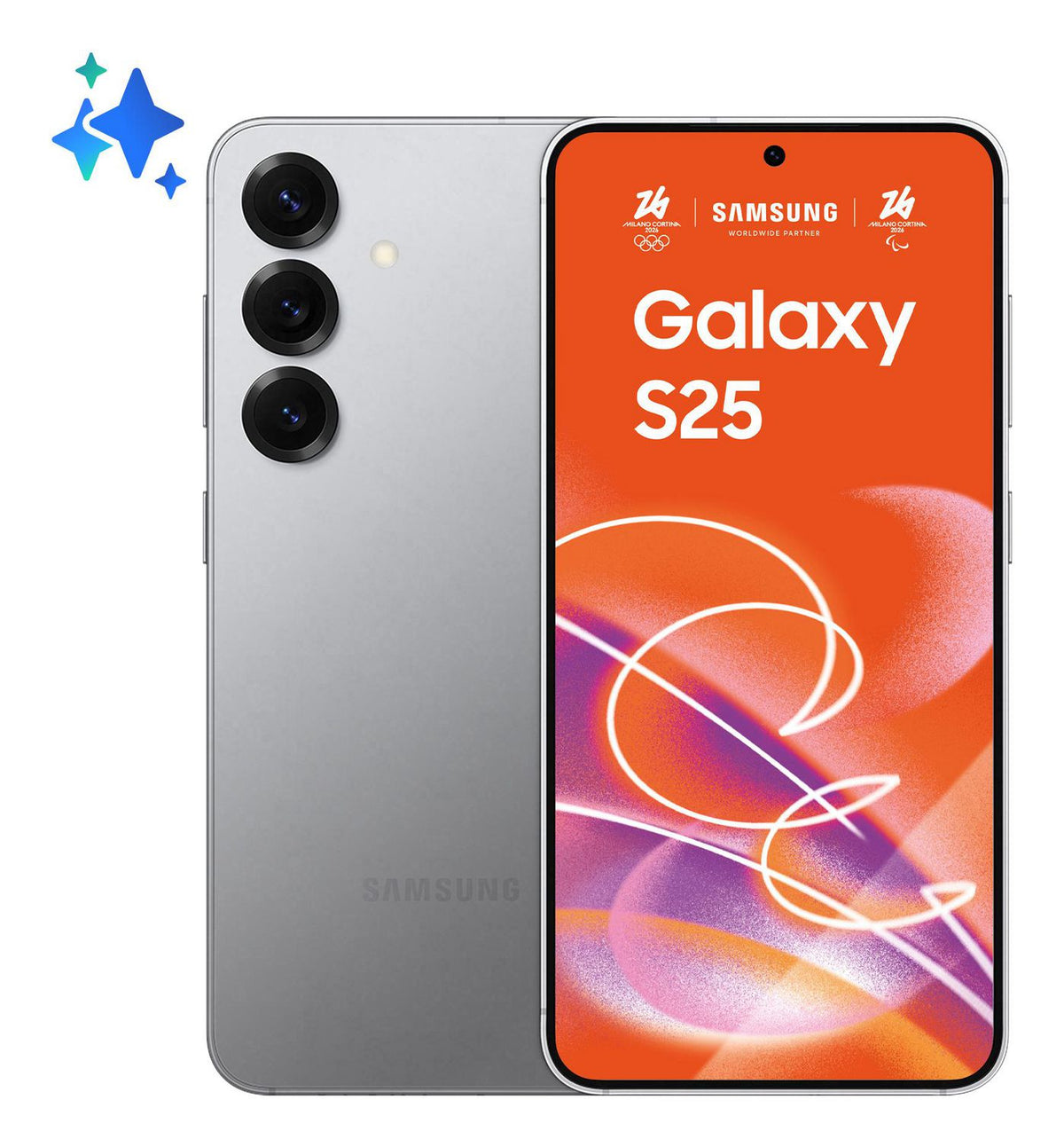 Samsung Galaxy S25 15.8 Cm (6.2") Dual Sim Android 15 5G Usb Type-C 12 Gb 512 Gb 4000 Mah Silver