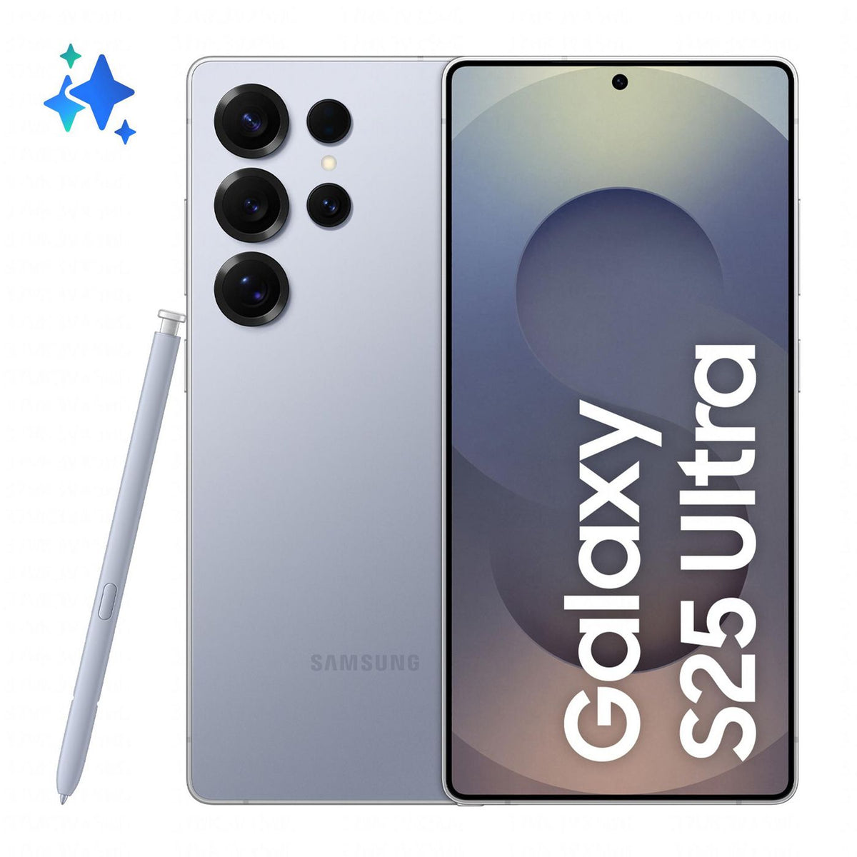 Samsung Galaxy S25 Ultra 17.5 Cm (6.9") Dual Sim Android 15 5G Usb Type-C 12 Gb 256 Gb 5000 Mah Blue, Silver
