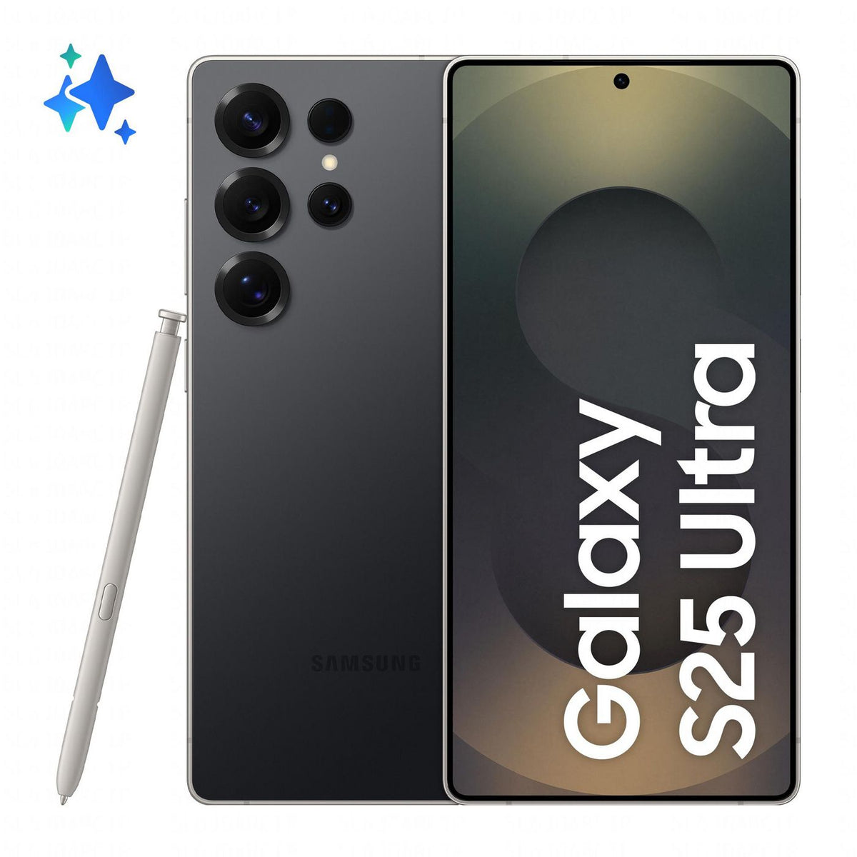 Samsung Galaxy S25 Ultra 17.5 Cm (6.9") Dual Sim Android 15 5G Usb Type-C 12 Gb 512 Gb 5000 Mah Black, Titanium