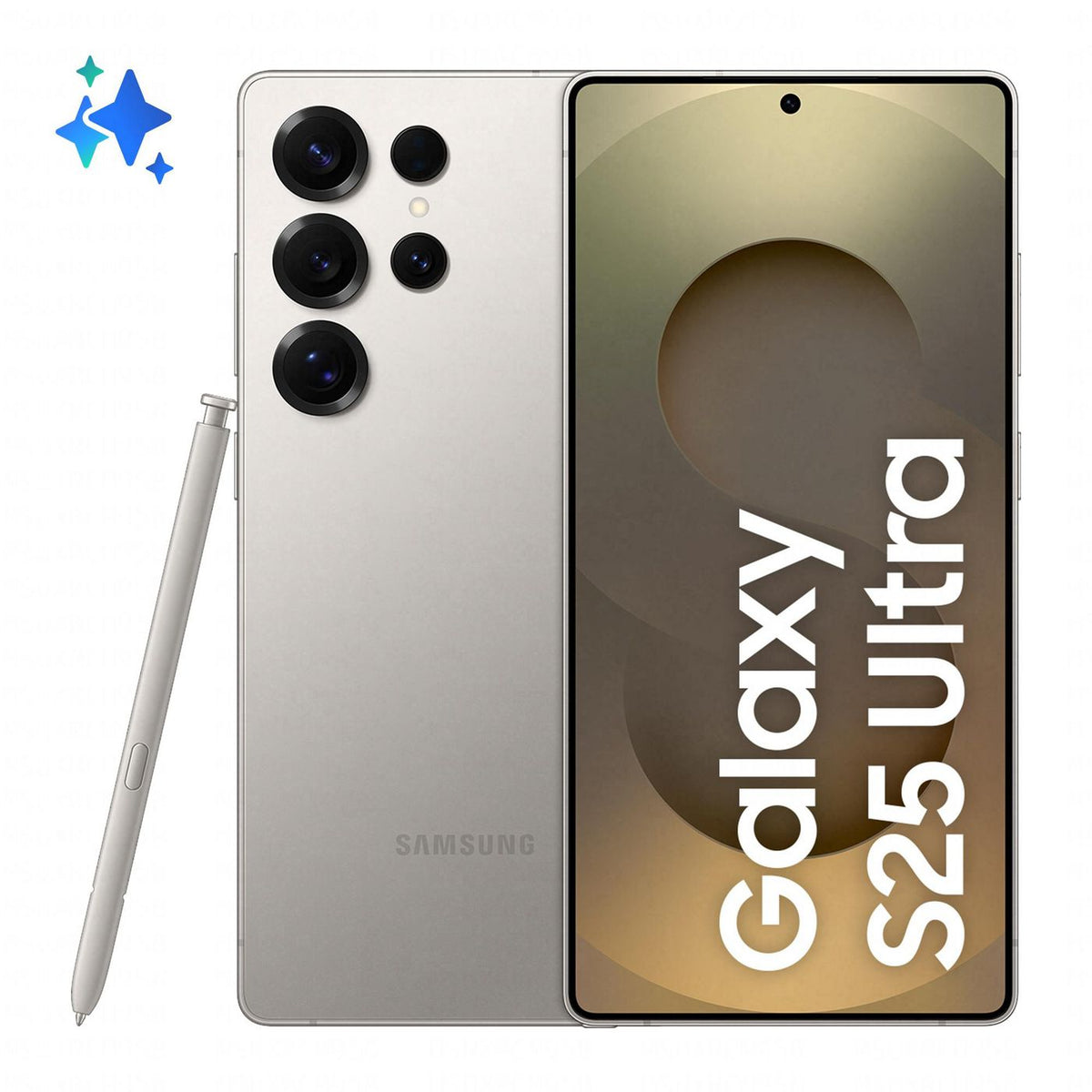 Samsung Galaxy S25 Ultra 17.5 Cm (6.9") Dual Sim Android 15 5G Usb Type-C 12 Gb 512 Gb 5000 Mah Grey, Titanium