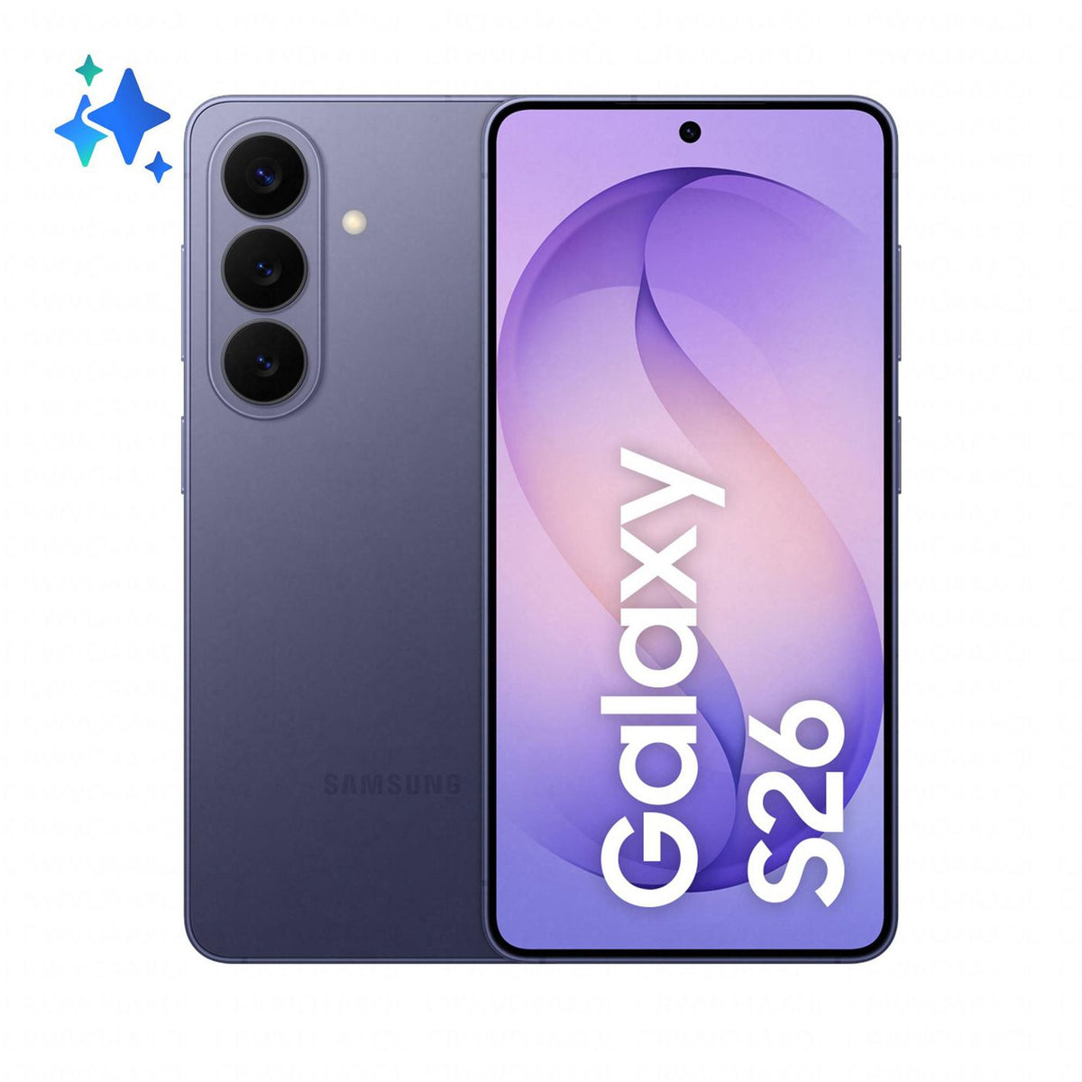 Samsung Galaxy S26 16 Cm (6.3") Dual Sim Android 16.0 5G Usb Type-C 12 Gb 512 Gb 4300 Mah Violet