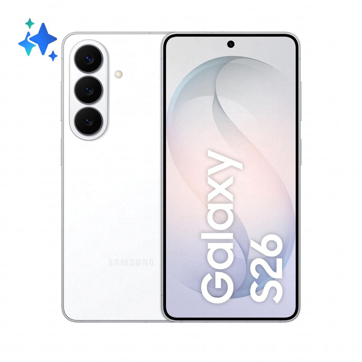 Samsung Galaxy S26 16 Cm (6.3") Dual Sim Android 16.0 5G Usb Type-C 12 Gb 256 Gb 4300 Mah White