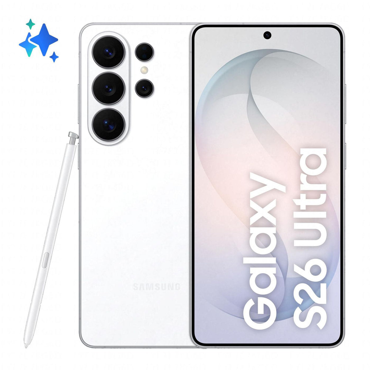 Samsung Galaxy S26 Ultra 17.5 Cm (6.9") Dual Sim Android 16.0 5G Usb Type-C 16 Gb 1 Tb 5000 Mah White