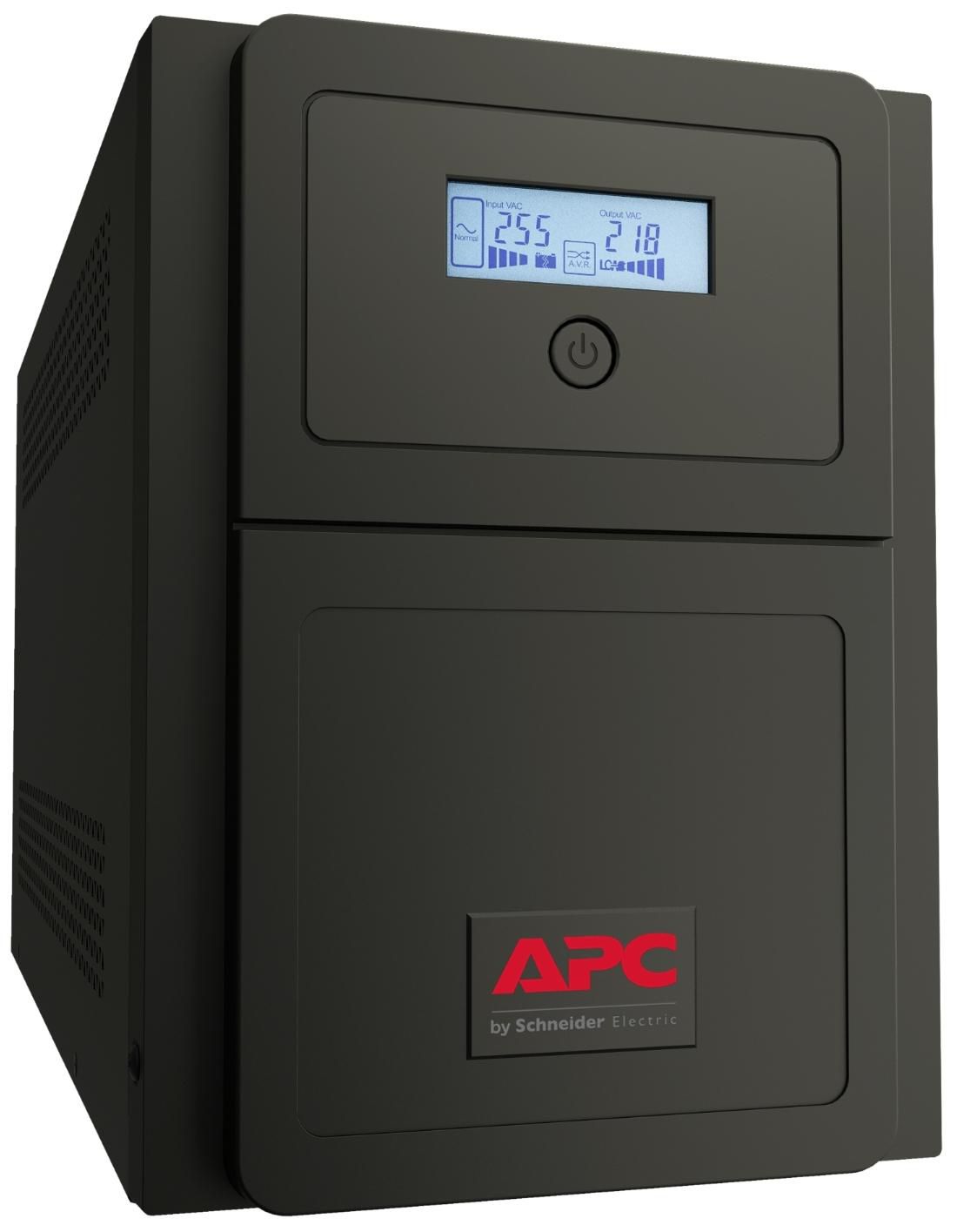 APC Easy UPS SMV Line-Interactive 1000 VA 700 W 6 AC outlet(s) Easy UPS SMV, Line-Interactive, 1000 VA, 700 W, Sine, 160 V, 295 V