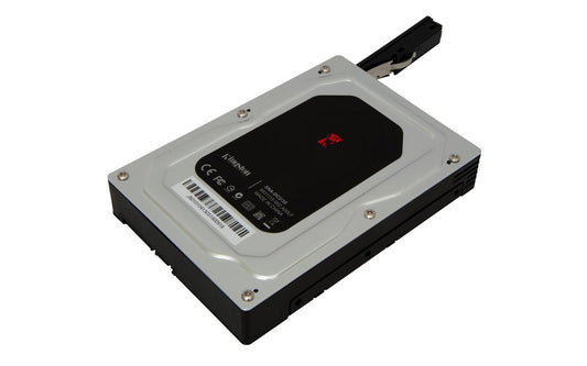 Kingston 2.5 - 3.5" SATA Drive Carrier Technology 2.5 - 3.5" SATA Drive Carrier, Universal, HDD Cage, Black, China, 1 pc(s)