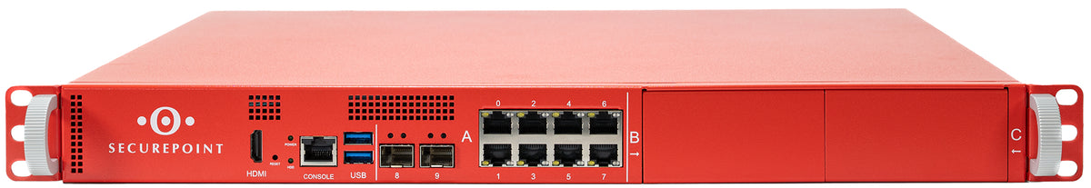 Securepoint RC1000RR G6 hardware firewall 1U 59 Gbit/s