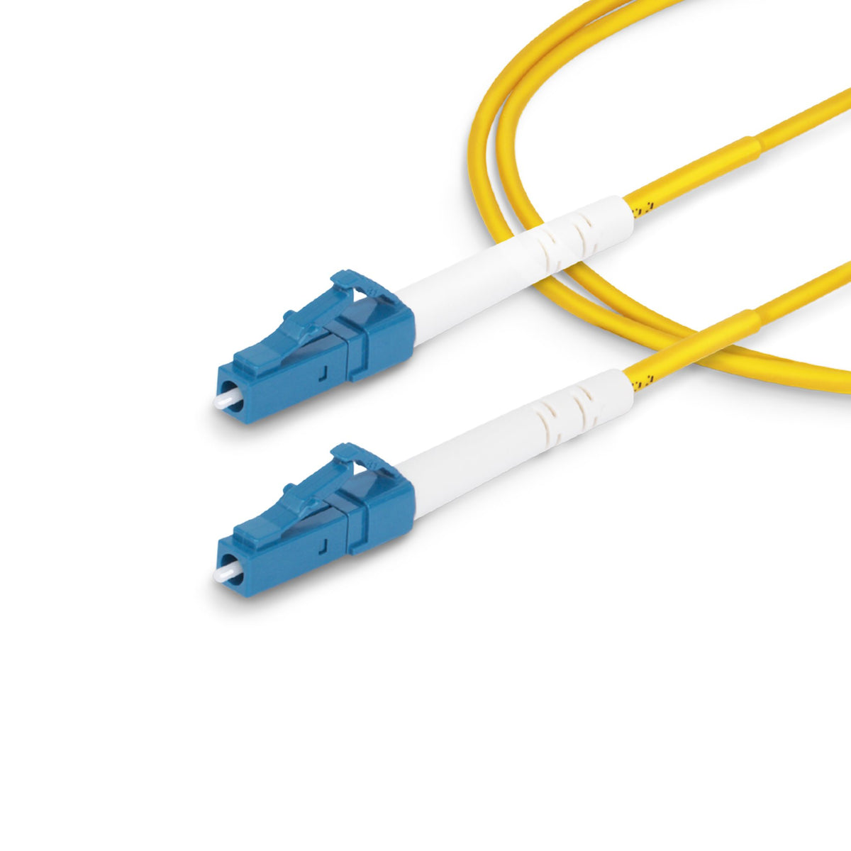StarTech.com 10m (32.8ft) LC to LC (UPC) OS2 Single Mode Simplex Fiber Optic Cable, 9/125µm, 40G/100G, Bend Insensitive, Low Insertion Loss, LSZH Fiber Jumper Cord
