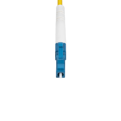 StarTech.com 10m (32.8ft) LC to LC (UPC) OS2 Single Mode Simplex Fiber Optic Cable, 9/125µm, 40G/100G, Bend Insensitive, Low Insertion Loss, LSZH Fiber Jumper Cord