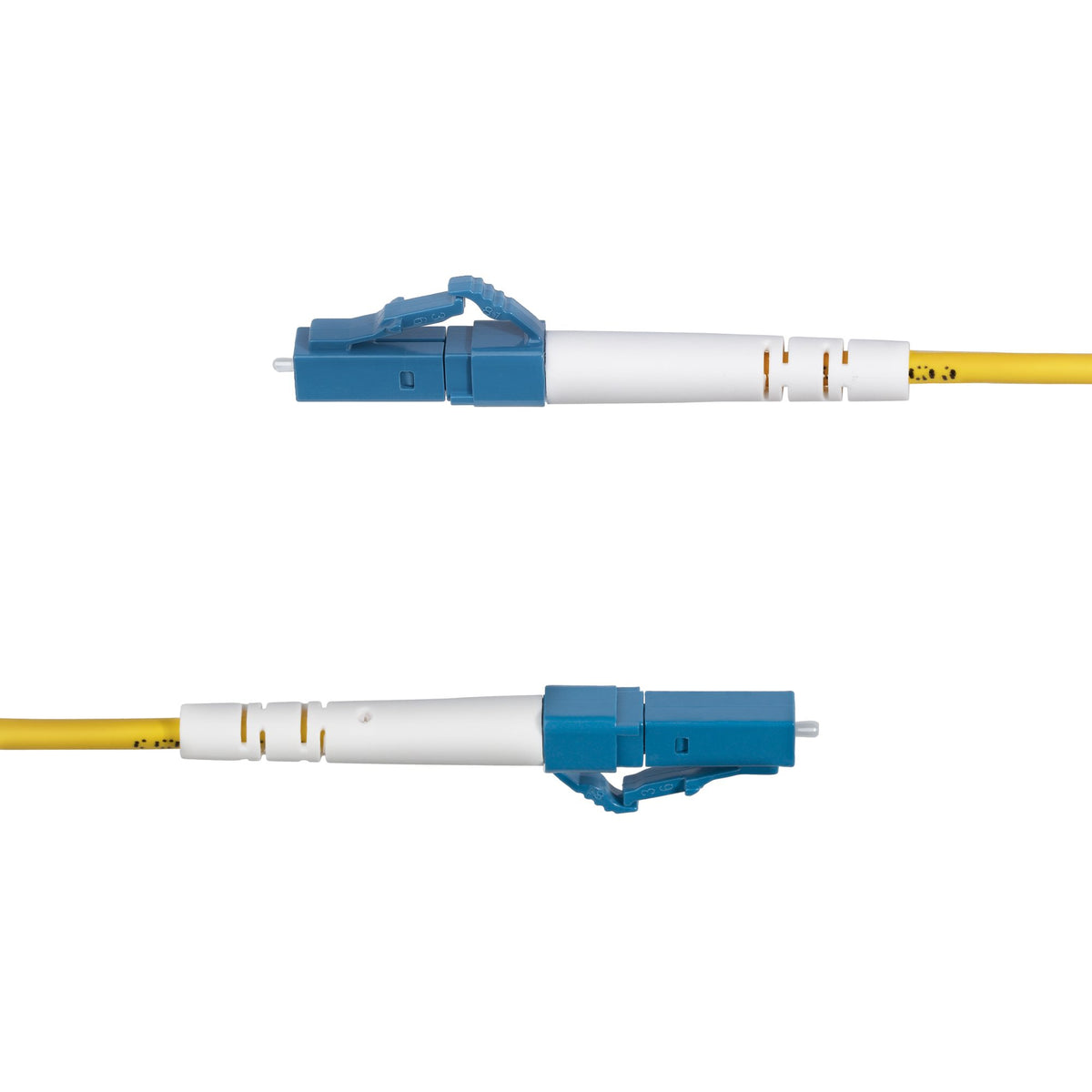 StarTech.com 2m (6.6ft) LC to LC (UPC) OS2 Single Mode Simplex Fiber Optic Cable, 9/125µm, 40G/100G, Bend Insensitive, Low Insertion Loss - LSZH Fiber Jumper Cord