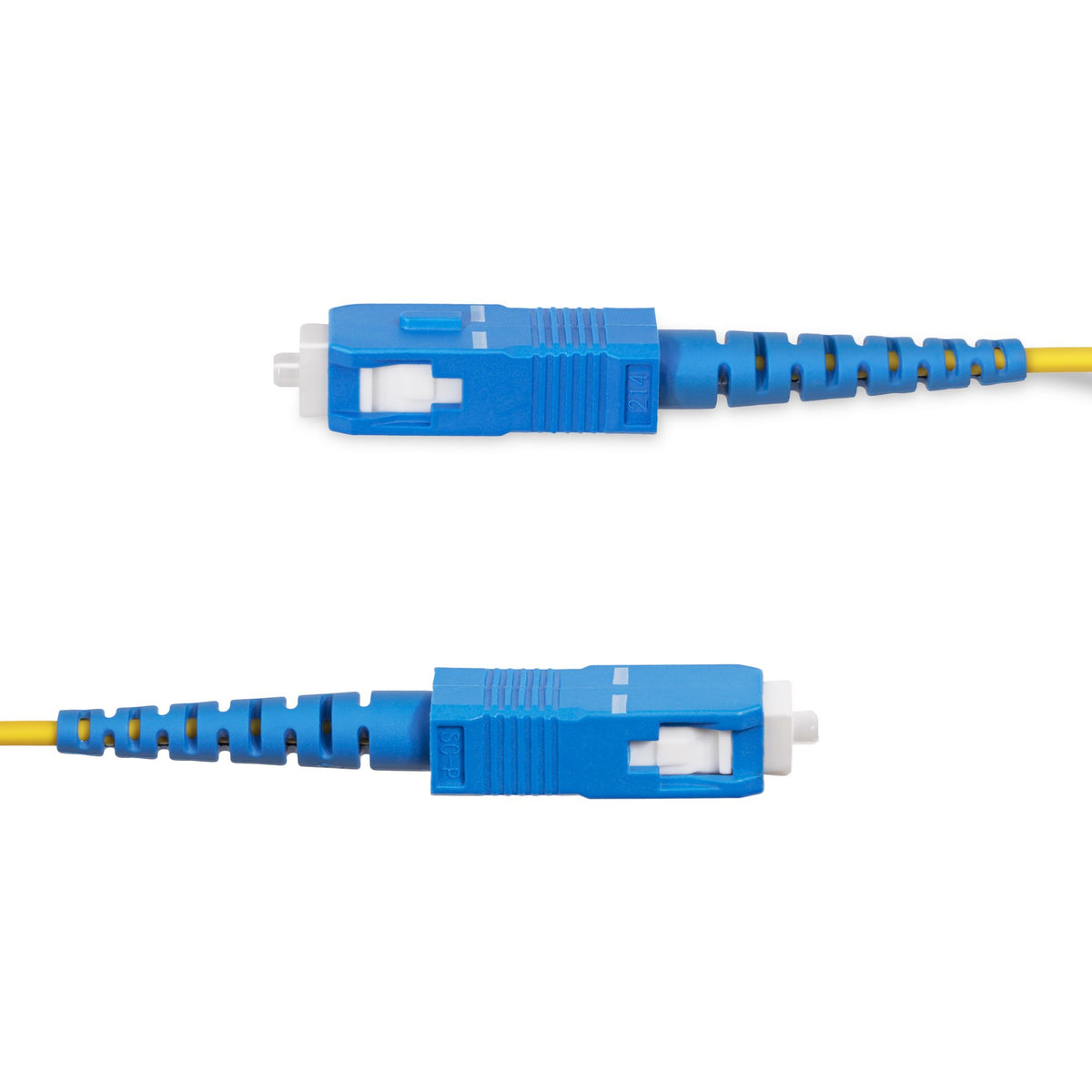 StarTech.com 100m (328ft) SC to SC (UPC) OS2 Single Mode Simplex Fiber Optic Cable, 9/125µm, 40G/100G, Bend Insensitive, Low Insertion Loss, LSZH Fiber Jumper Cord