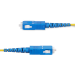StarTech.com 100m (328ft) SC to SC (UPC) OS2 Single Mode Simplex Fiber Optic Cable, 9/125µm, 40G/100G, Bend Insensitive, Low Insertion Loss, LSZH Fiber Jumper Cord