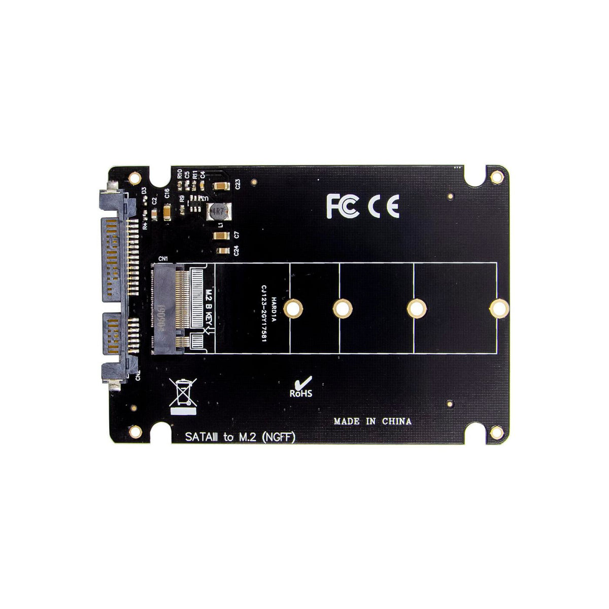Microconnect MC-SSDSATACONV1 interface cards/adapter Internal M.2