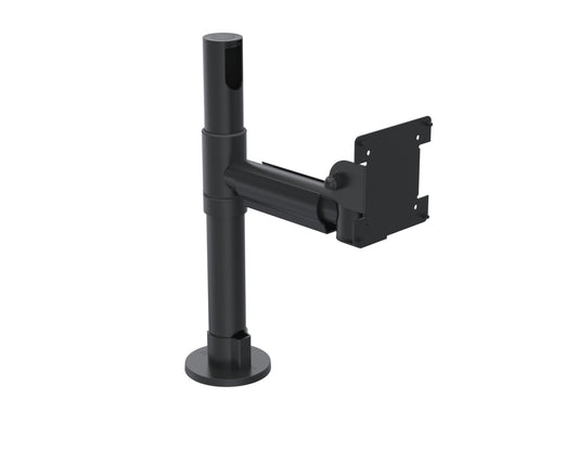 Ergonomic Solutions SpacePole POS Screen Mount with 200mm Swingarm, VESA 75/100 (<10 kg)
