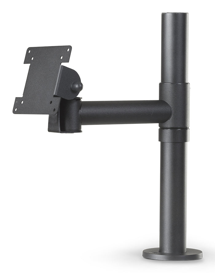 Ergonomic Solutions SpacePole POS Screen Mount with 200mm Swingarm, VESA 75/100 (<10 kg)