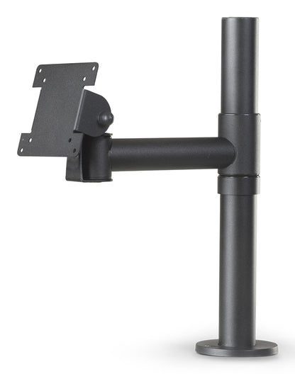 Ergonomic Solutions SpacePole POS Screen Mount with 200mm Swingarm, VESA 75/100 (<10 kg)