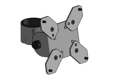 Ergonomic Solutions Old VES 75/100 Disply