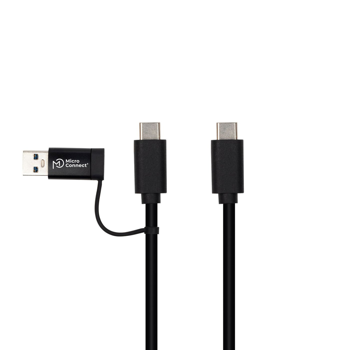 Microconnect USB3.1CCA1 USB cable USB 3.2 Gen 1 (3.1 Gen 1) 1 m USB C Black