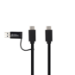 Microconnect USB3.1CCA1 USB cable USB 3.2 Gen 1 (3.1 Gen 1) 1 m USB C Black