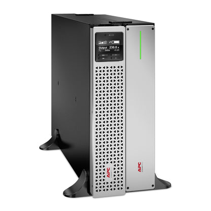 APC Smart-UPS On-Line, 3kVA, Lithium-ion, Rackmount 4U, 230V, 6x C13+2x C19 IEC outlets, SmartSlot, Extended long runtime, Rail kit included