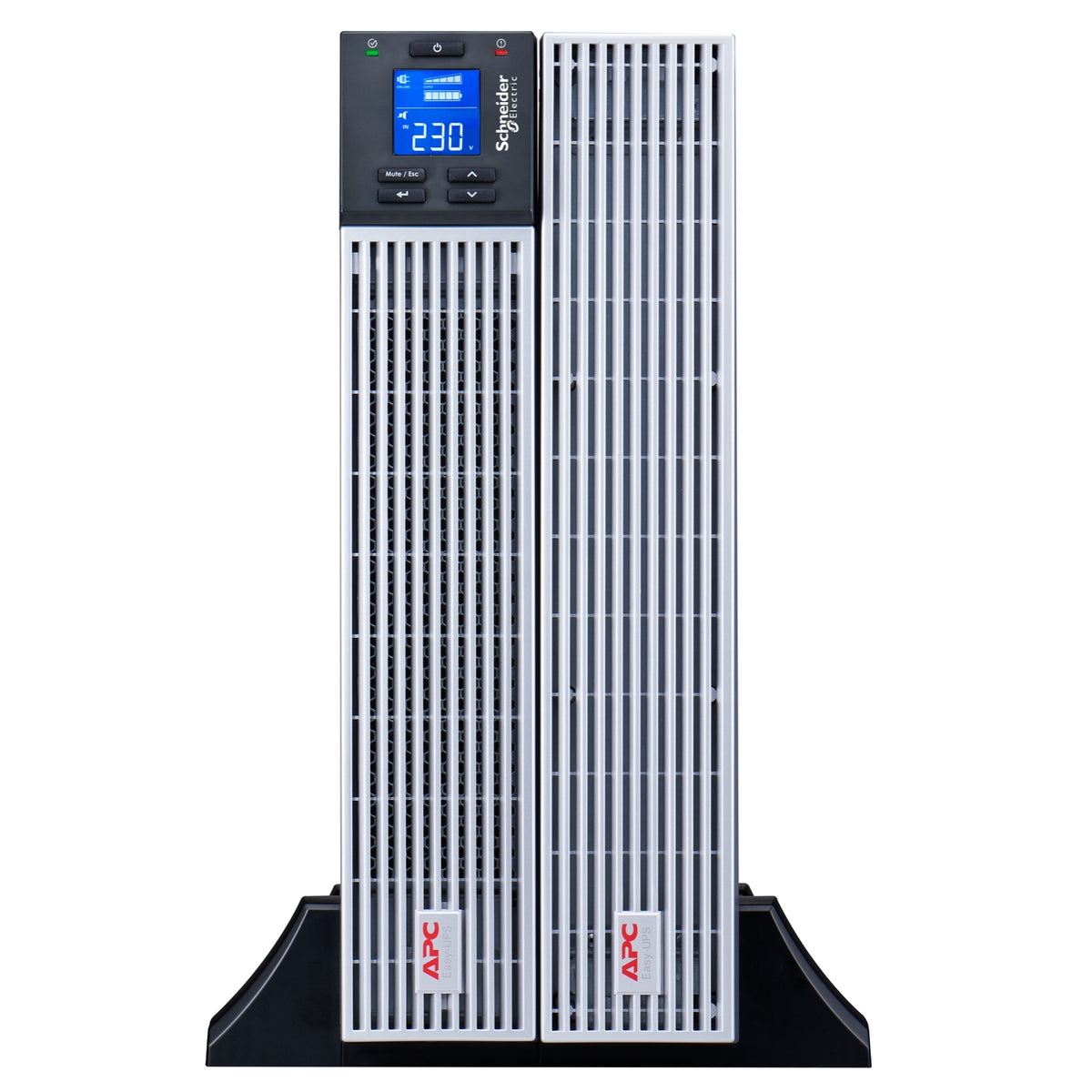 APC Easy UPS On-Line, 3kVA, Lithium-ion, Rack/Tower 4U, 230V, 6 IEC C13 + 1 IEC C19 outlets, Intelligent Card Slot, Extended runtime, W/ rail kit