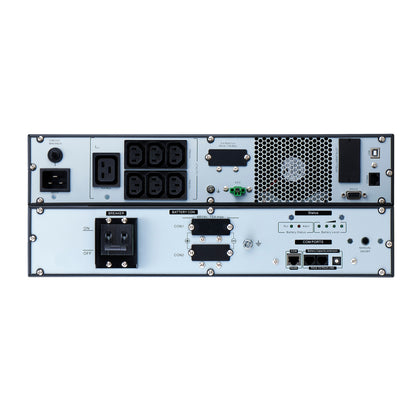 APC Easy UPS On-Line, 3kVA, Lithium-ion, Rack/Tower 4U, 230V, 6 IEC C13 + 1 IEC C19 outlets, Intelligent Card Slot, Extended runtime, W/ rail kit