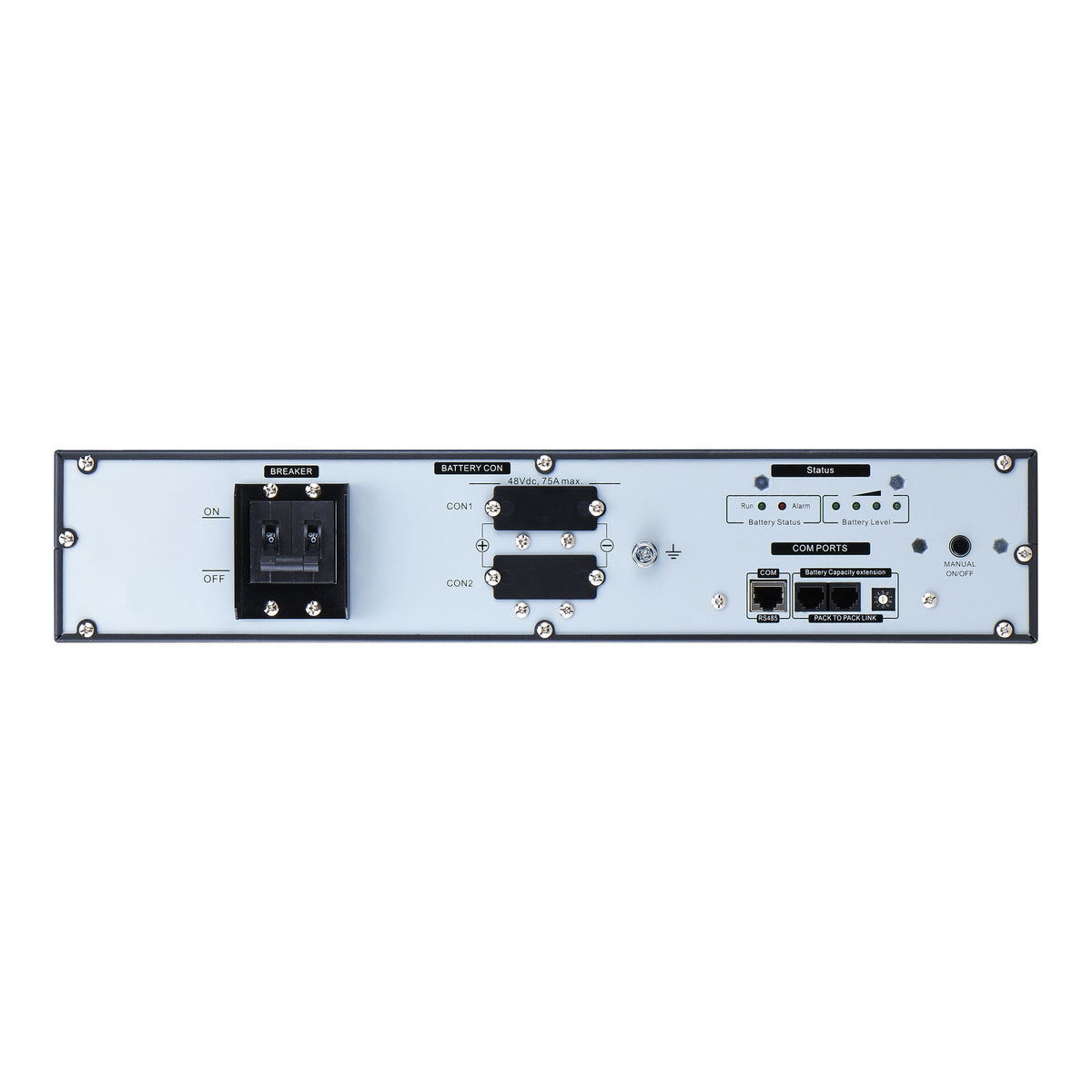 APC Easy UPS Lithium-ion External Battery Pack for 1/2/3kVA SRVL Extended runtime model, 48V 2400Wh, 2U Rackmount