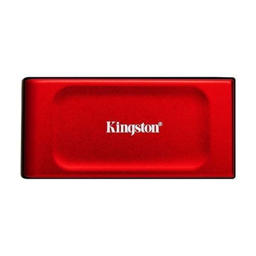 Kingston XS1000 2TB Pocket Size External SSD, USB 3.2 Gen2 Type-A, Red