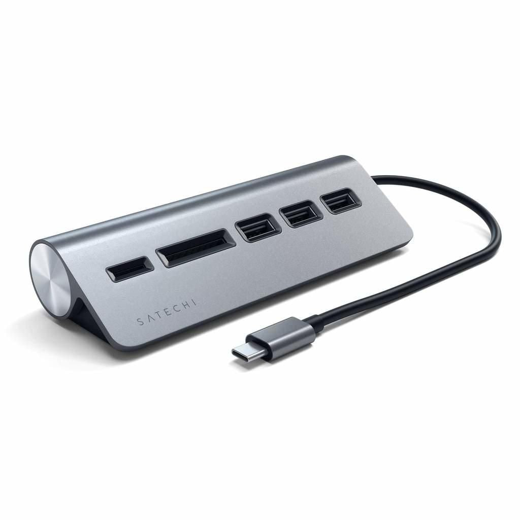 Satechi ST-TCHCRM interface hub USB 3.2 Gen 1 (3.1 Gen 1) Type-C 5000 Mbit/s Grey ST-TCHCRM, USB 3.2 Gen 1 (3.1 Gen 1) Type-C, USB 3.2 Gen 1