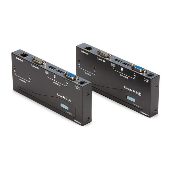 StarTech.com USB VGA KVM CONSOLE EXTENDER USB VGA KVM Console Extender over CAT5 UTP (500 ft), USB, USB, VGA, 1280 x 1024 pixels, Black, CE, FCC, RoSH