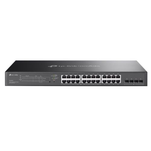 TP-LINK (SG2428LP) Omada 28-Port Gigabit Smart Switch with 16-Port PoE+, 4 GB SFP Slots, Rackmountable