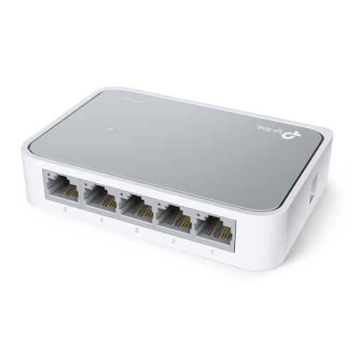 TP-LINK (TL-SF1005D V16) 5-Port 10/100Mbps Unmanaged Desktop Switch, Plastic Case