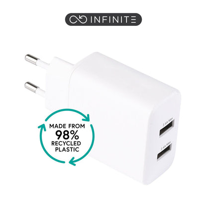 eSTUFF ES637005 mobile device charger Smartphone White AC Indoor