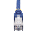 StarTech.com 50cm Blue CAT8 Ethernet Cable, Snagless RJ45, 25G/40G, 2000MHz, 100W PoE++, S/FTP, 26AWG Pure Bare Copper Wire, LSZH, Shielded Network Patch Cord w/Strain Reliefs, Individually Tested