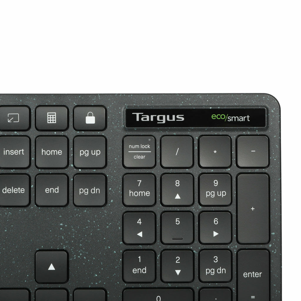 Targus EcoSmart AKB874NO keyboard Universal USB QWERTY Nordic Black