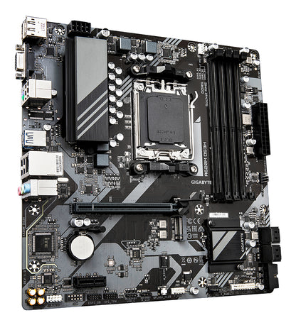 GIGABYTE A620M DS3H Motherboard - Supports AMD Ryzen 8000 CPUs, 5+2+2 Phases Digital VRM, up to 7600MHz DDR5 (OC), 1xPCIe 4.0 M.2, GbE LAN, USB 3.2 Gen 1