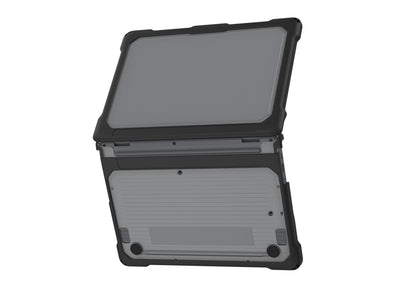 Techair TACHS030 Protective Hard Shell case for Lenovo 100e 5th Gen, 11.6-12.2 black/clear