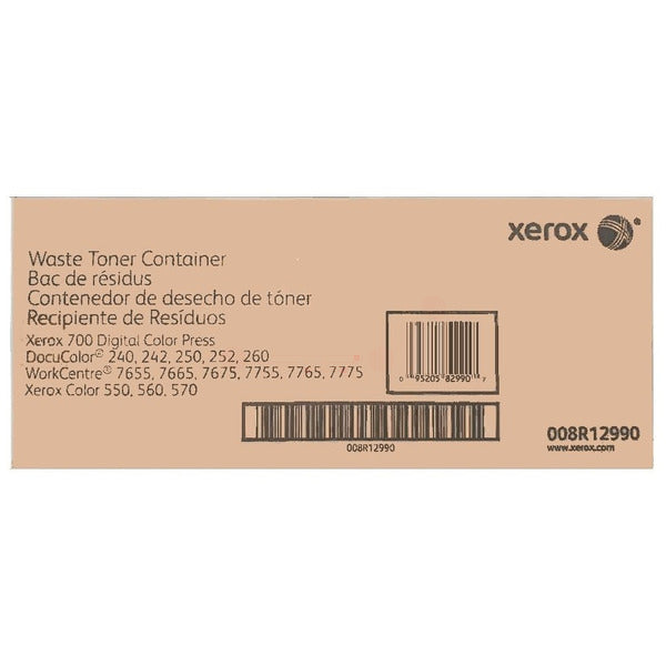 Xerox 008R12990 Toner waste box, 50K pages for Xerox Colour C 60/DC 240/PrimeLink B 9100/PrimeLink C 9065/WC 7755